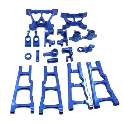 Aluminum Metal Alloy Upgrade Parts for 1/10 Traxxas Slash Stampede 4x4 Rustler 4X4 A-arm RC Crawler Car