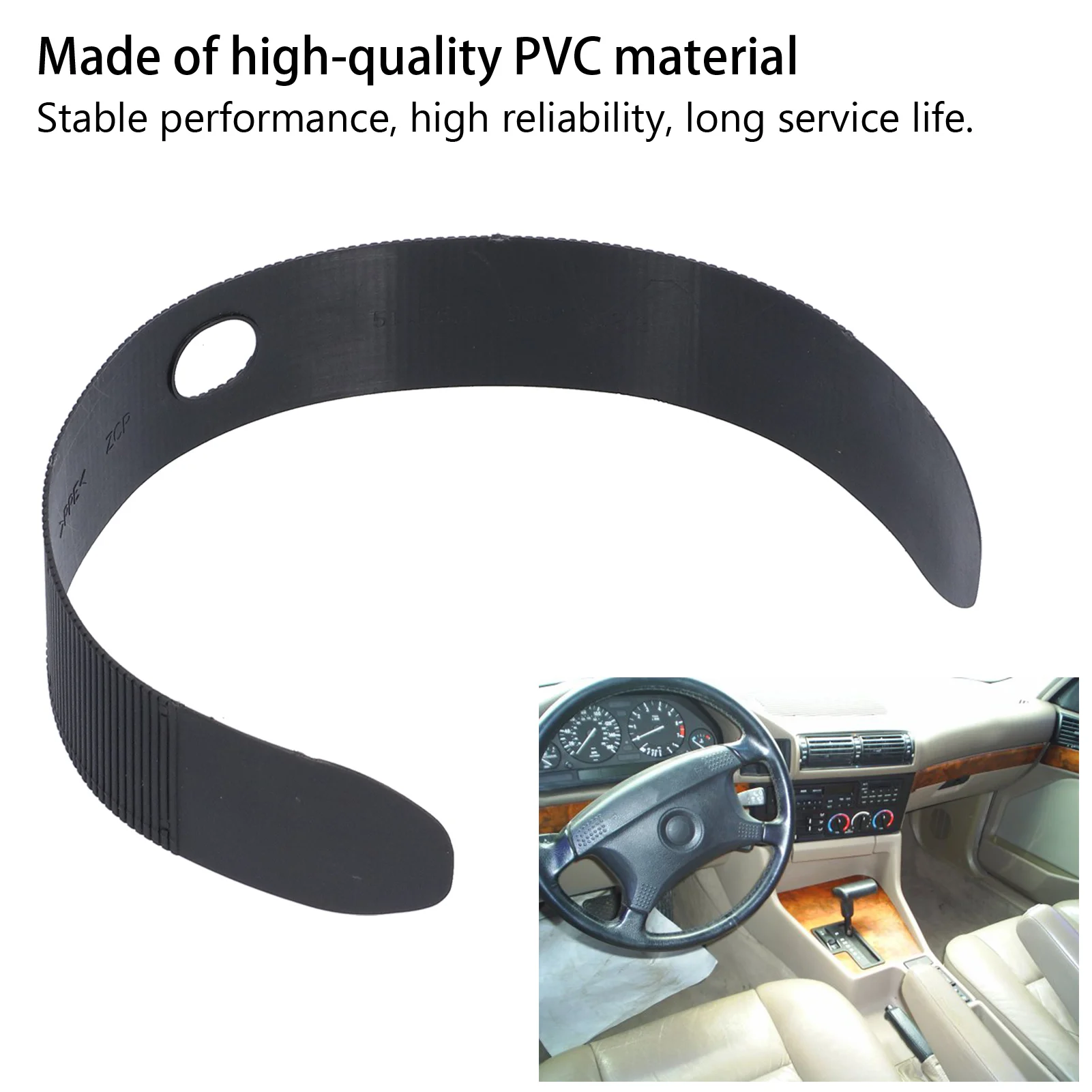 Automatic Shifter Base Slide Trim Cover 51161938352 Replacement For E32 E34 1985‑1996