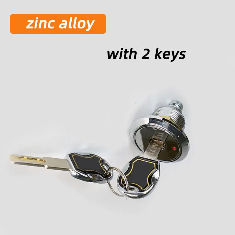 مصنع رخيصة عالية الجودة الصف C سبائك الزنك اسطوانة الميكانيكية الآمنة قفل الطوارئ الأمن المخفية مكتب قفل المنزلية