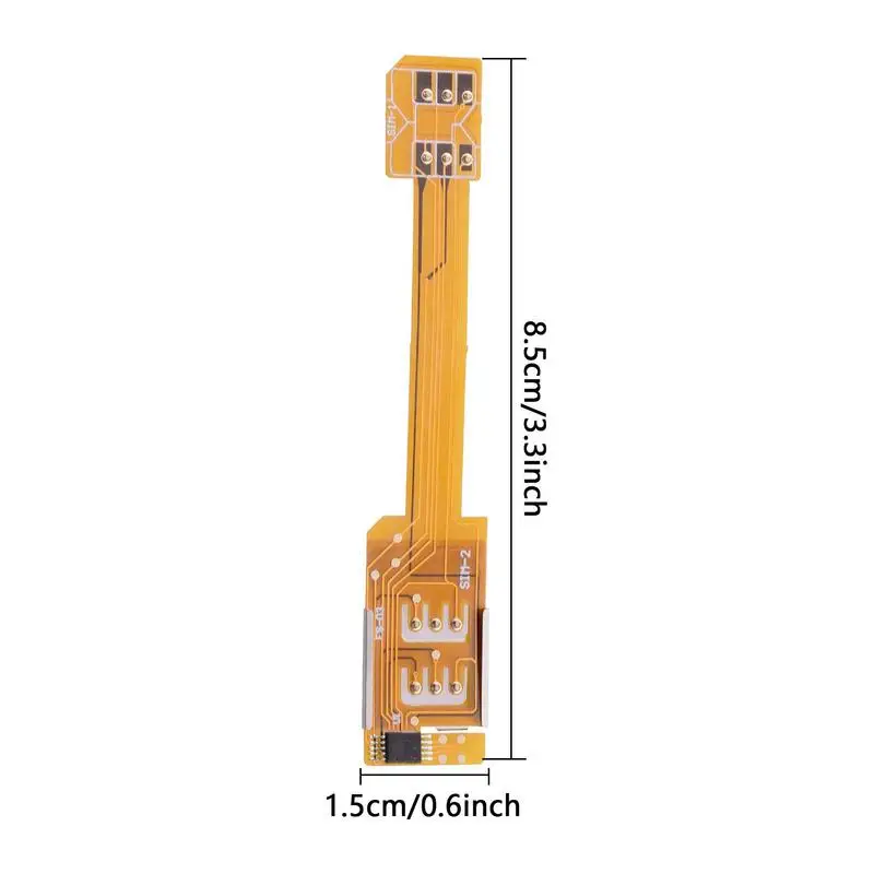 Doppia doppia scheda SIM doppia funzione Standby funzione di selezione della scheda di base adattatore Standby singolo per tutti gli adattatori PhoneMicro SIM