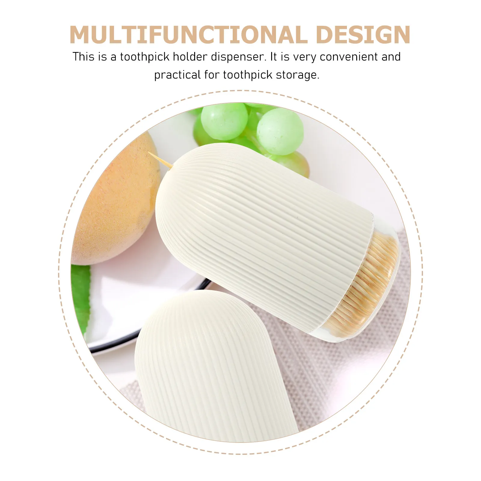 1Set Wooden Toothpick Storage Box Fine Craftsmanship Portable Oral Care Tool Disposable Toothpick Kit Home Hotel Restaurant Use