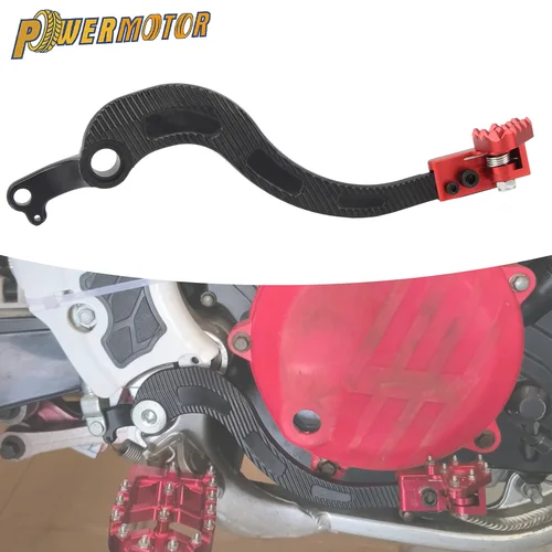 Palanca de Pedal de freno trasero Enduro Motocross CNC de aluminio para Honda CRF250X CRF450X CRF 250X 450X 2005 a 2017 accesorios de motocicleta