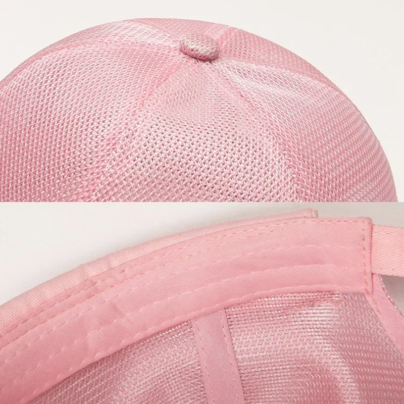Casquettes à séchage rapide en maille complète pour hommes et femmes, crânes sans bord, bonnet d'été, casquette solide pour document, Hip Hop Street Docker, chapeaux Gorras