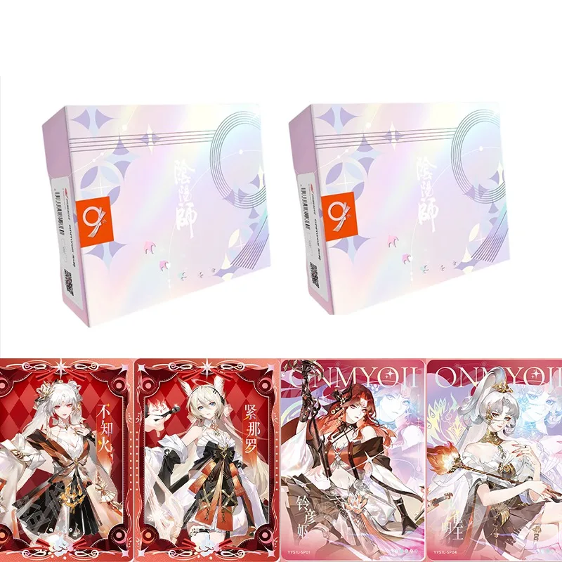 Подлинная карта Shining Soul Onmyoji, ограниченная подарочная коробка на 9-летие, Hundred Ghosts, карты для ночной прогулки, периферийные устройства в стиле аниме, подарки Подлинная карта Shining Soul Onmyoji, ограниченная подарочная коробка на 9-летие, Hundred Ghosts, карты для ночной прогулки, периферийные устройства в стиле аниме, подарки