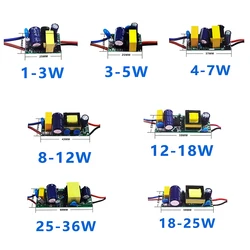 LED Driver 300mA Board 1-3W 5W 4-7W 8-12W 12-18W 18-25W 25-36W LED Power Supply Unit Lighting Transformers For DIY LED Light