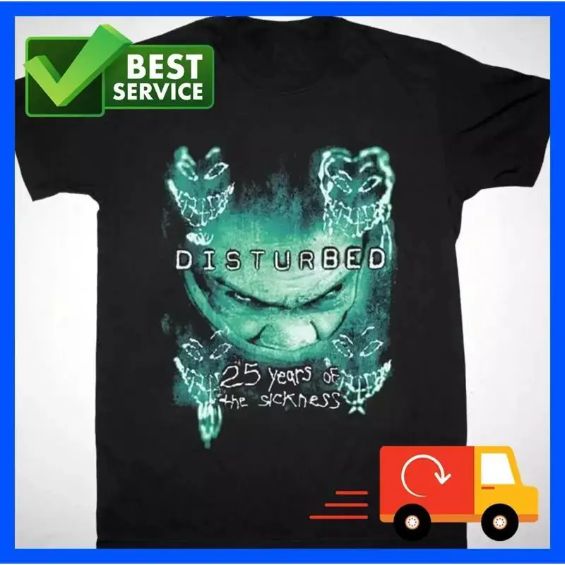 Disturbed The Sickness 25th Anniversary TShirt