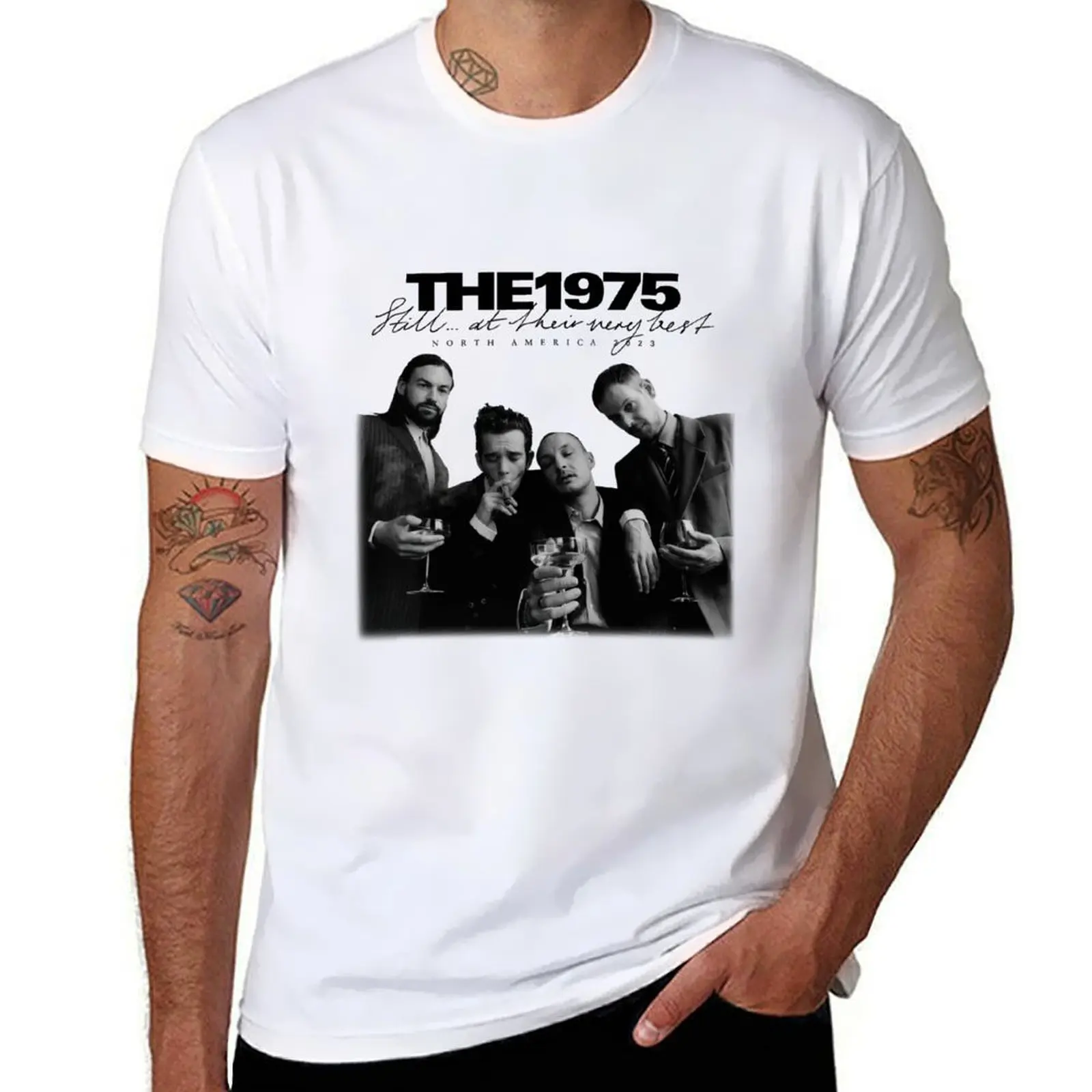 

the 1975 satvb T-Shirt t shirt personalised man t shirts for men printed t shirts for man T-Shirt