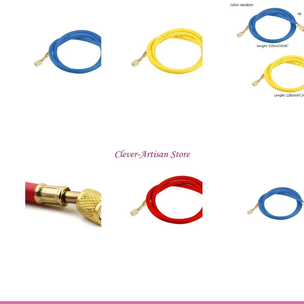 

E06B Air Condition Refrigerant Standard Hoses with Standard Fittings Set Tools