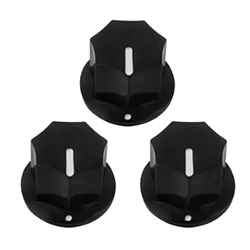 3Pcs Bass Knobs Guitar Knobs Potentiometer Jazzes Bass Knob Concentric Knob Bass Effect Button Knob Control Turning Knob