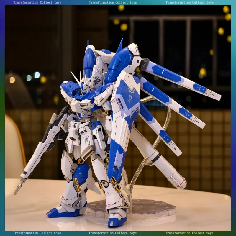 

In Stock CHANGLONG Model 5503 5503D 1/144 RG RX 93 ν2 Hi ν Assembly Model Kits Plastic skeleton Anime Action Figure Robot Toys