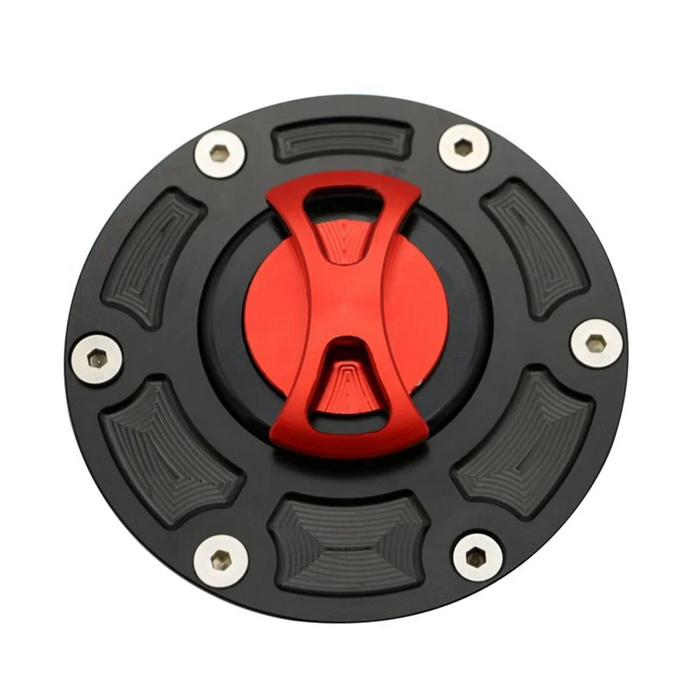 ل دايتونا 600/650/675/955i/T595 سرعة أربعة سرعات ثلاثية 1050 دراجة نارية تعديل غطاء خزان الوقود بدون مفتاح قفل سريع