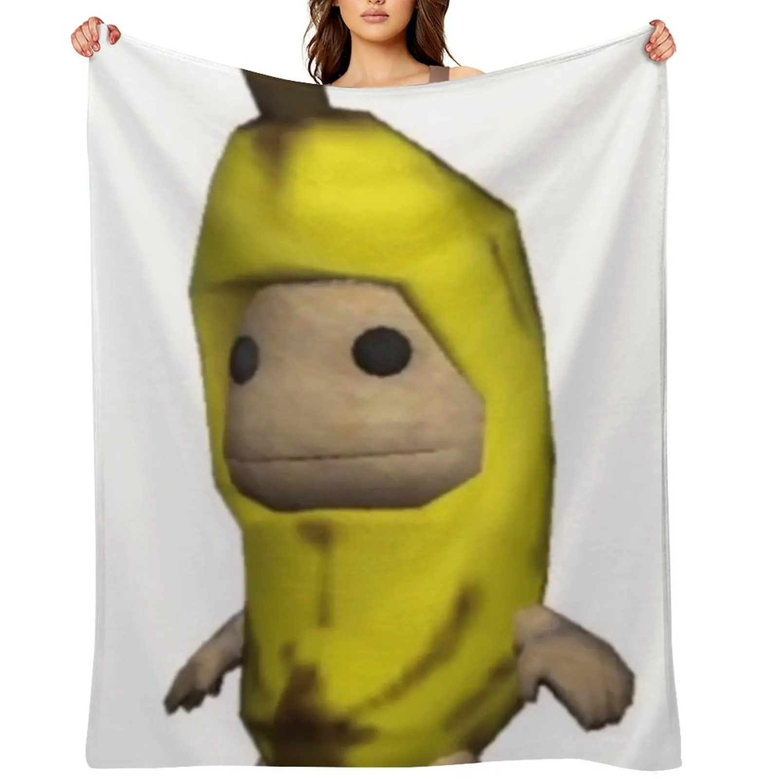 

Banana Sackboy Throw Blanket Luxury St Plush Luxury Moving Blankets