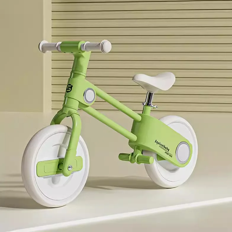 New children's balance bike without pedals, 2-3 to 4-year-old baby sliding bike, learning bike, sliding bike