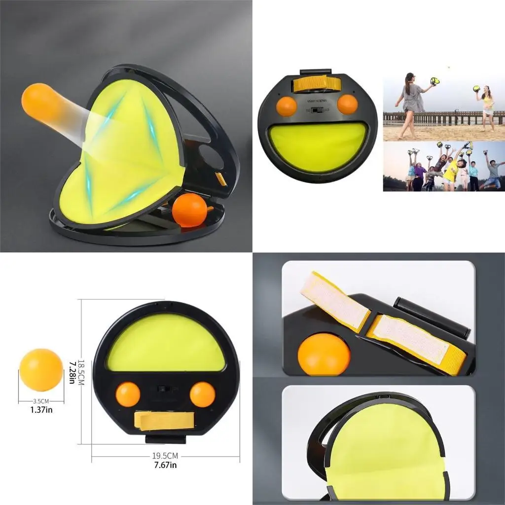 

Y1uc, бросающий игру с мячом, играет на открытом воздухе, играет в руку, схватывающие шариковые ракетки