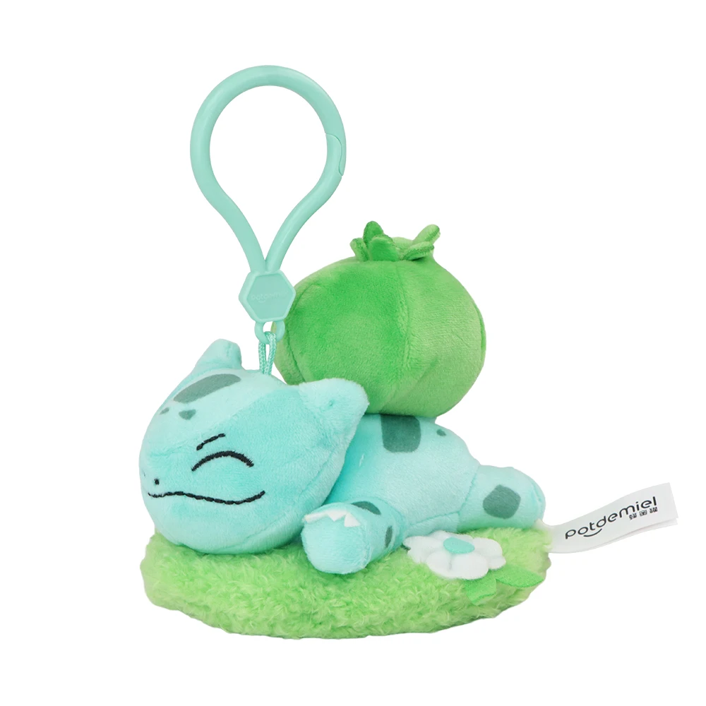 Original Pokemon Espeon Clefairy Jigglypuff Piplup Schlüsselanhänger Plüschtiere Snorlax Mimikyu Sprigatito Fuecoco Gefüllte Anhänger Geschenke