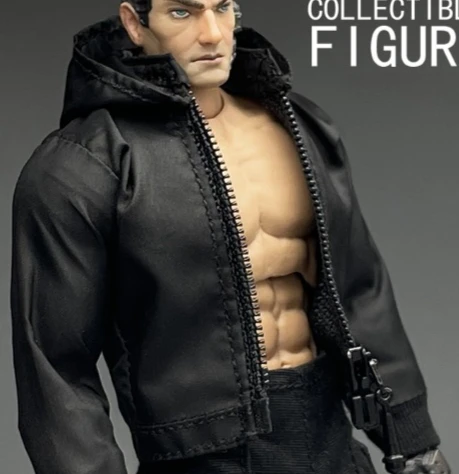 1/12 Scale Male Soldier Fashion Tops Jacket Coat Doll Clothes for 6