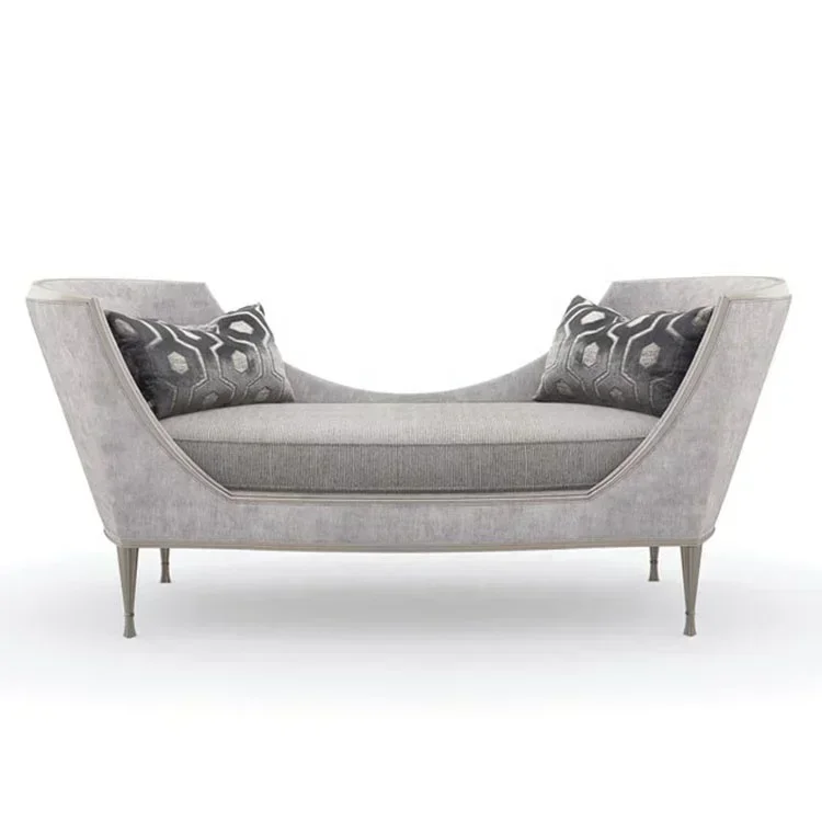 

Italian luxury modern living room furniture wooden lounge couch love seat sofa design