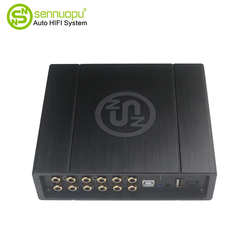 Processore Sennuopu Dsp Amplificatore audio per auto Amplificatore a 8 canali