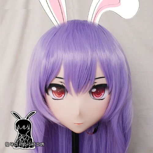 (KM5153)Quality Handmade Female/Girl Resin 3/4 Head Japanese Cartoon Character Cosplay Kigurumi Mask Crossdresser