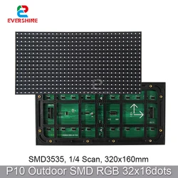 Good Price P10 Outdoor 1/4 Scan LED Display RGB Full Color Module 320x160mm Smd3535 Led Dispaly Sign
