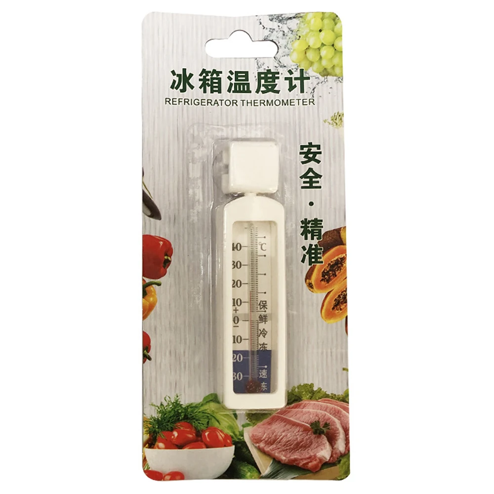 Refrigerator Thermometer -30℃-40℃ Fridge Temperature Gauge with Sucker for Freezer Cooler