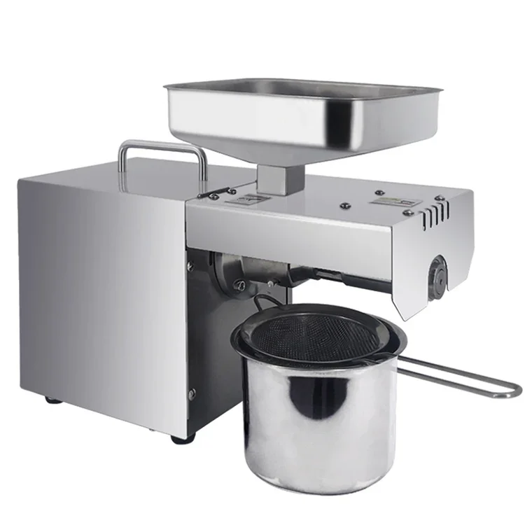 New Den Oil Pressing Eler Small Business Industrial Stainless Steel Mini Cold Oil Press hine