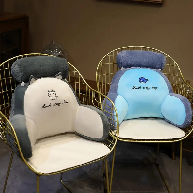 

Ice Bean Bedhead Cushion Soft Bag Bedhead Cushion Large Backrest Cushion Throwing Pillow Girl Sleeping Sofa Waist Protection