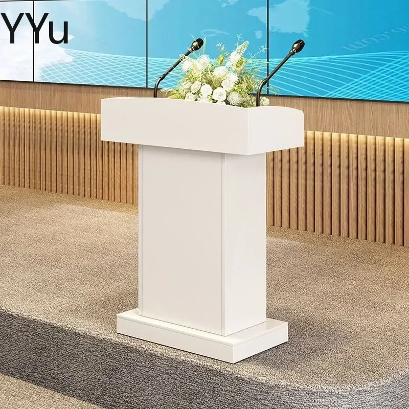 for Teacher Training Lecture Table Classroom Podium Small School Meeting Room Multimedia Desk for Education Furniture