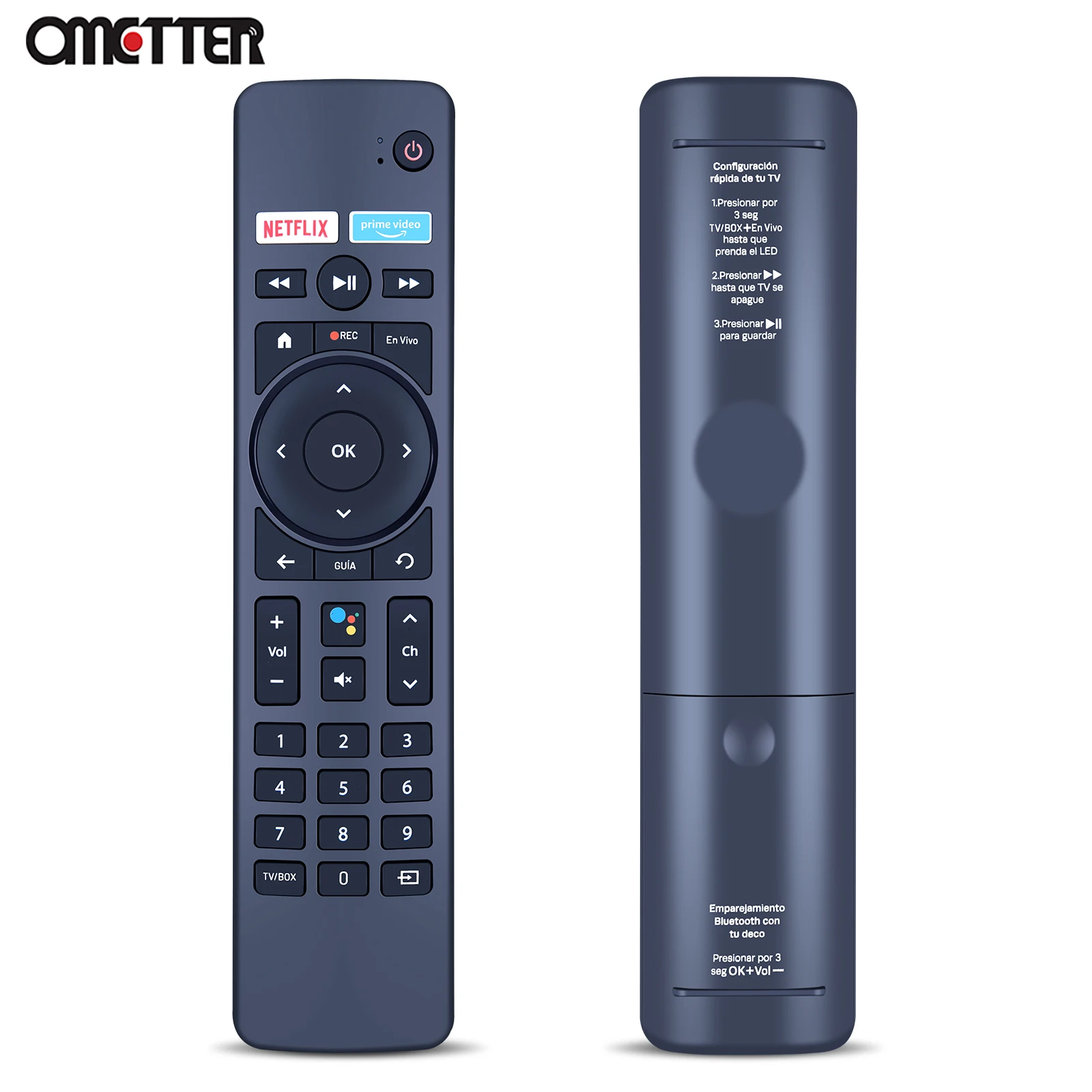 新しいリモコン entel T4HU2206 35KB ボリビア使用