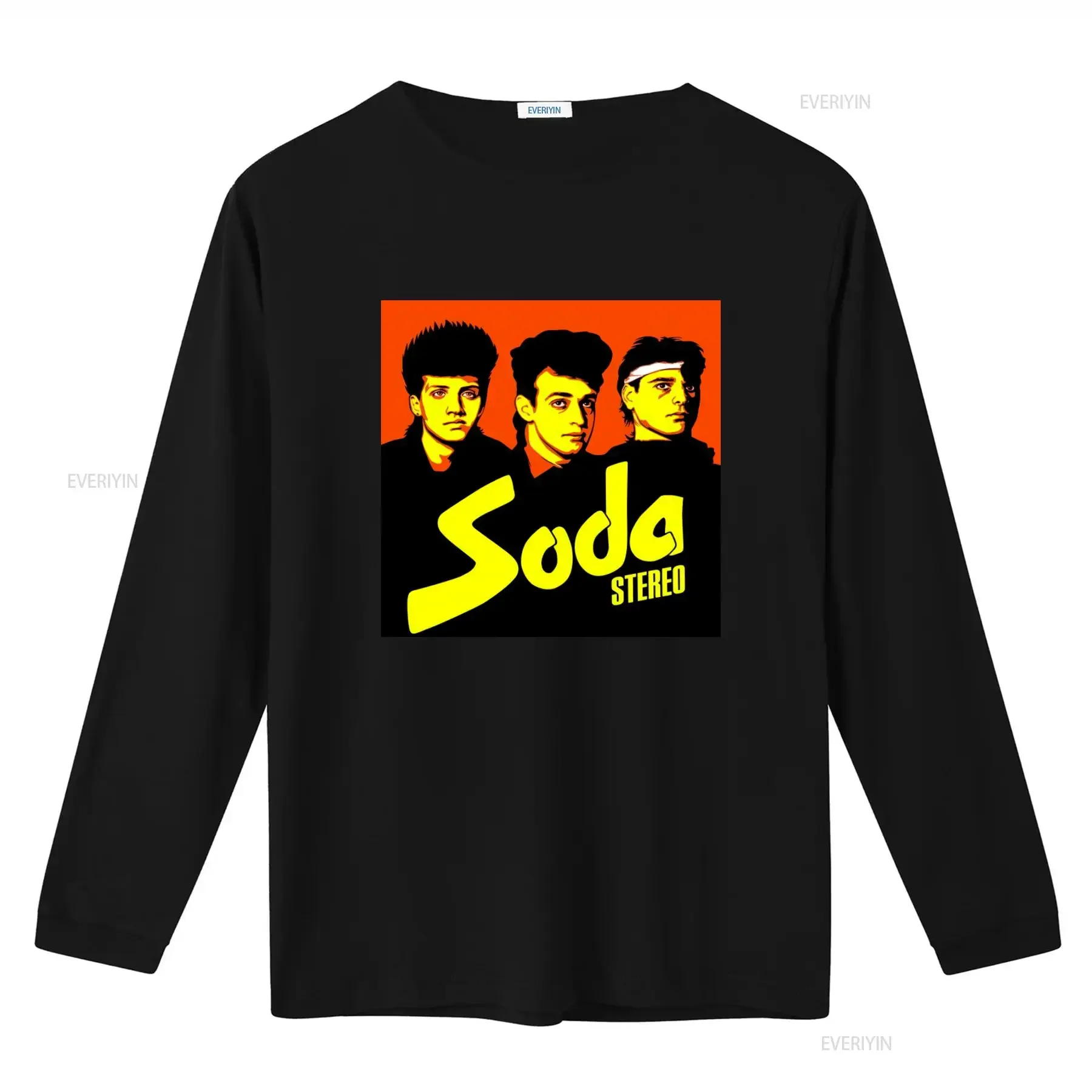 2023 Stylish Design Argentine Rock Band Soda Stereo T shirt for Men and Women vintage Washed fashion Breathable