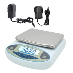 5000g 0.01g Digital Precision Scale  Weighing Electronic Balance Jewelry Scale 100‑240V Digital Precision Scale  Scale