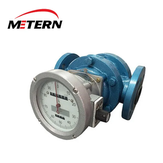 High accuracy Oval gear flow meter-pulse output with good price