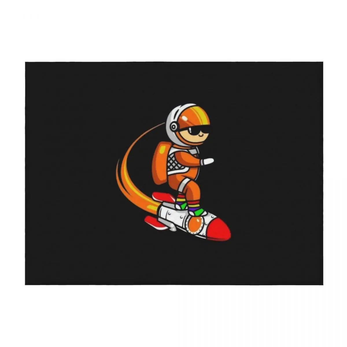 Socksfor1 Spaceman Gamer Throw Blanket Thin Decorative Throw Giant Sofa halloween Blankets