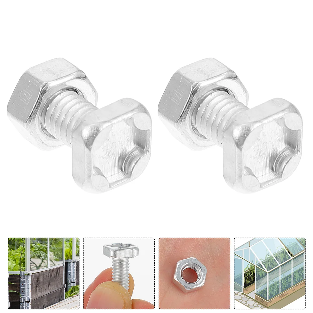 

Multipurpose Nuts Screws Hex Square Bolts Greenhouse Accessories Garden Supplies