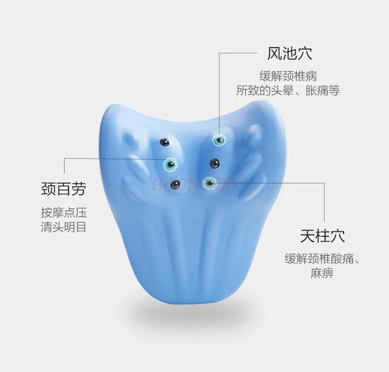 cervical support repair traction massage Cervical vertebra pillow auxiliary cervical vertebra small round pillow massage special