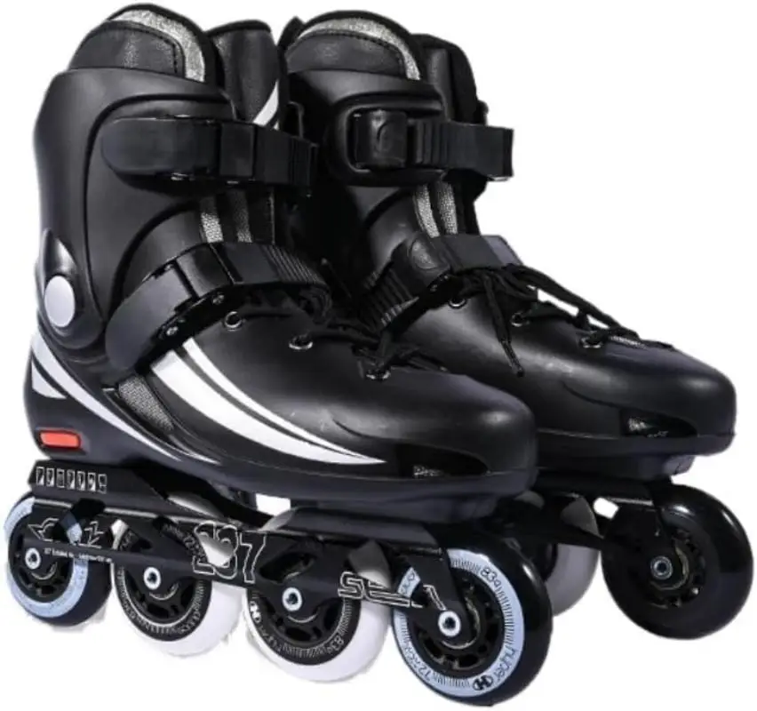 Size 34-46 Professional Inline Roller Skates For Women Men Outdoor Skating Sneakers Kids Adults ABEC-7 83A 4 Wheels Skate Shoes