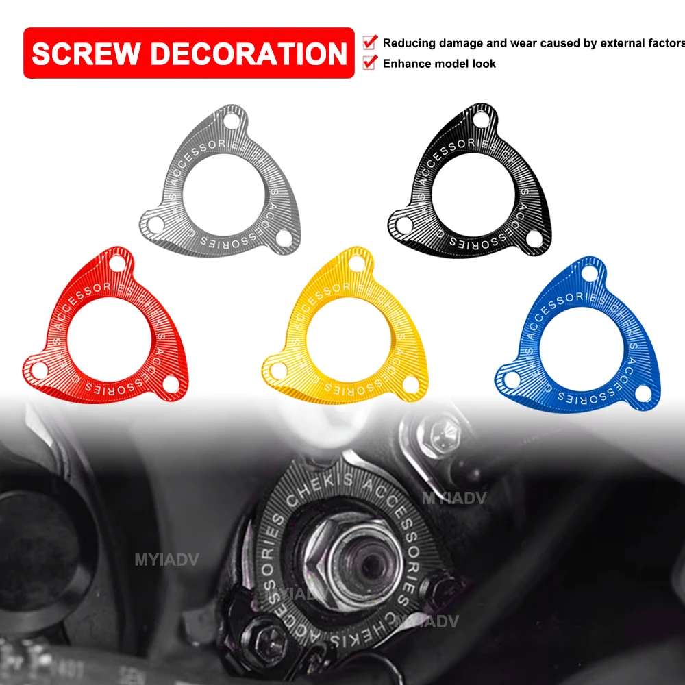 

For Yamaha NMAX155 NMAX AEROX NVX 125 155 160 Motorcycle Rear Wheel Axle Fork Cap Decorative Cover Slider Screw Nut Accessories