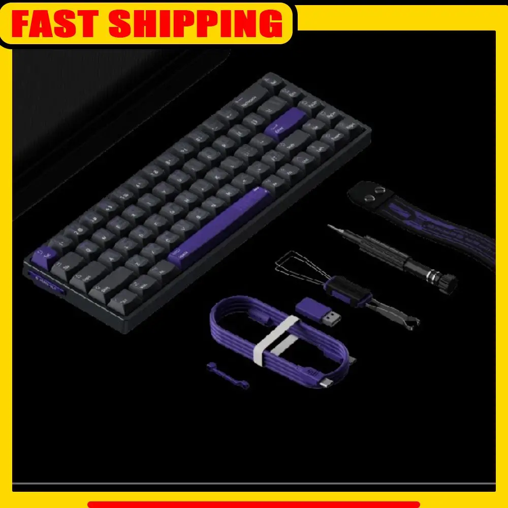 

ZIRNEX HIPER68-ML цельноалюминиевый короткий магнитный переключатель клавиатура проводная RGB-подсветка игровая клавиатура на заказ для ПК геймерские аксессуары