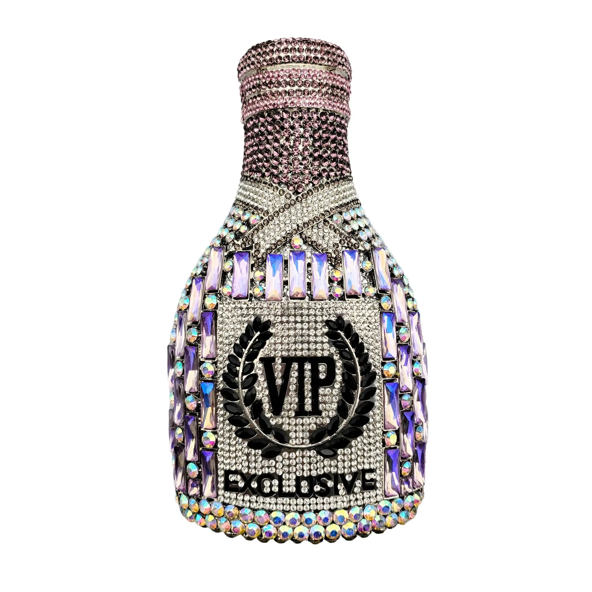 

Bottlecrystalbag Champagne Bottle Diamond Dinner Bag Party Diamond Handbag Shine Rhinestone Purse Luxury Evening Purse For Women