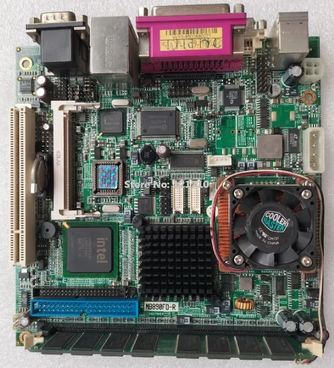 

Industrial equipment board MB890FD-R with dual 1394 port