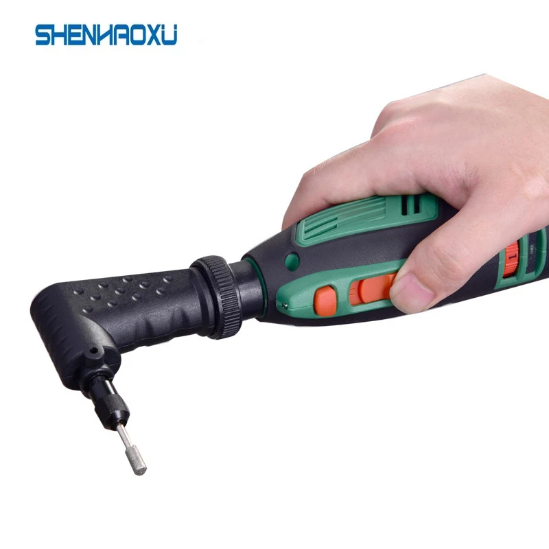Graus Dremel Ferramentas Giratórias Conversor de Ângulo Direito para Dremel Ferramentas Abrasivas Dremel Acessórios Canto Dispositivo 90