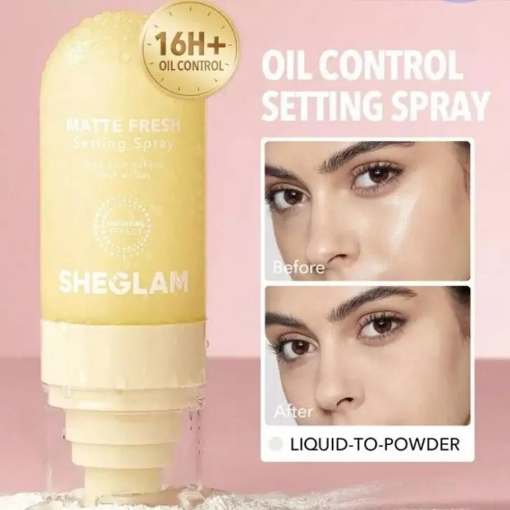 1 Pc Moisturizing Makeup Setting Spray prevents facial makeup from melting and fading without oil lasting fresh