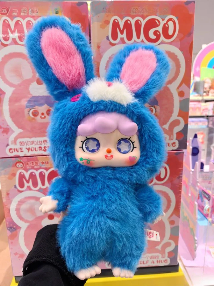 طفل ثلاثة ميجو 400% تعطي نفسك سلسلة عناق صندوق أعمى Kawaii الطفل ثلاثة صندوق غامض جمع نموذج الكرتون ديكور اللعب هدية #6