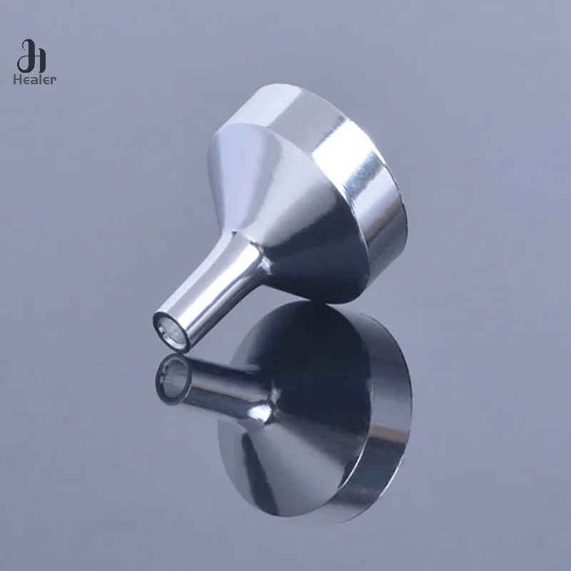 Imbuto in metallo con imbuto liquido per olio da cucina Mini 3 pezzi con filtro staccabile imbuto a bocca larga per conserve di forniture da cucina