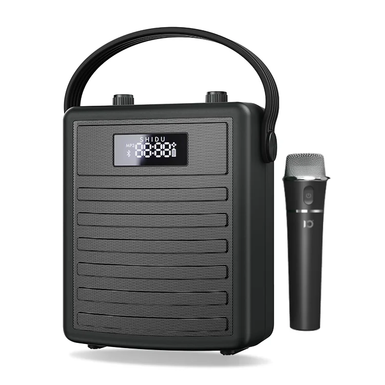 

SHIDU H11 30W Wireless Microphone Rechargeable Voice Amplifier with Headset/Handheld Microphone For Teacher Public Speech