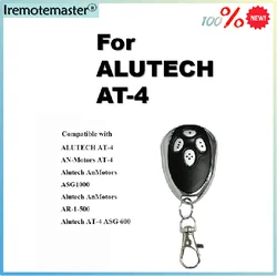 La más nueva puerta de Control remoto Alutech AT-4 AR-1-500 AN-Motors AT-4 ASG1000 AT4 AT 4 llavero barrera 433MHz código rodante para garaje