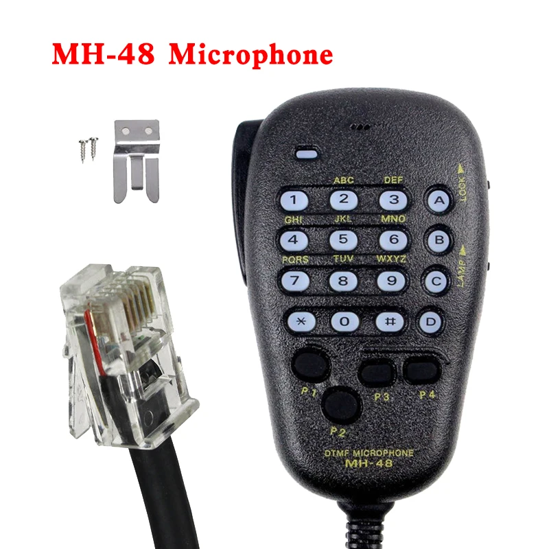 

MH-48 MH-48A6J DTMF Microphone for YAESU FT-8800R FT-8900R FT-7900R FT-1807 FT-7800R FT-2900R FT-1900R FT-1500M FT-8500M