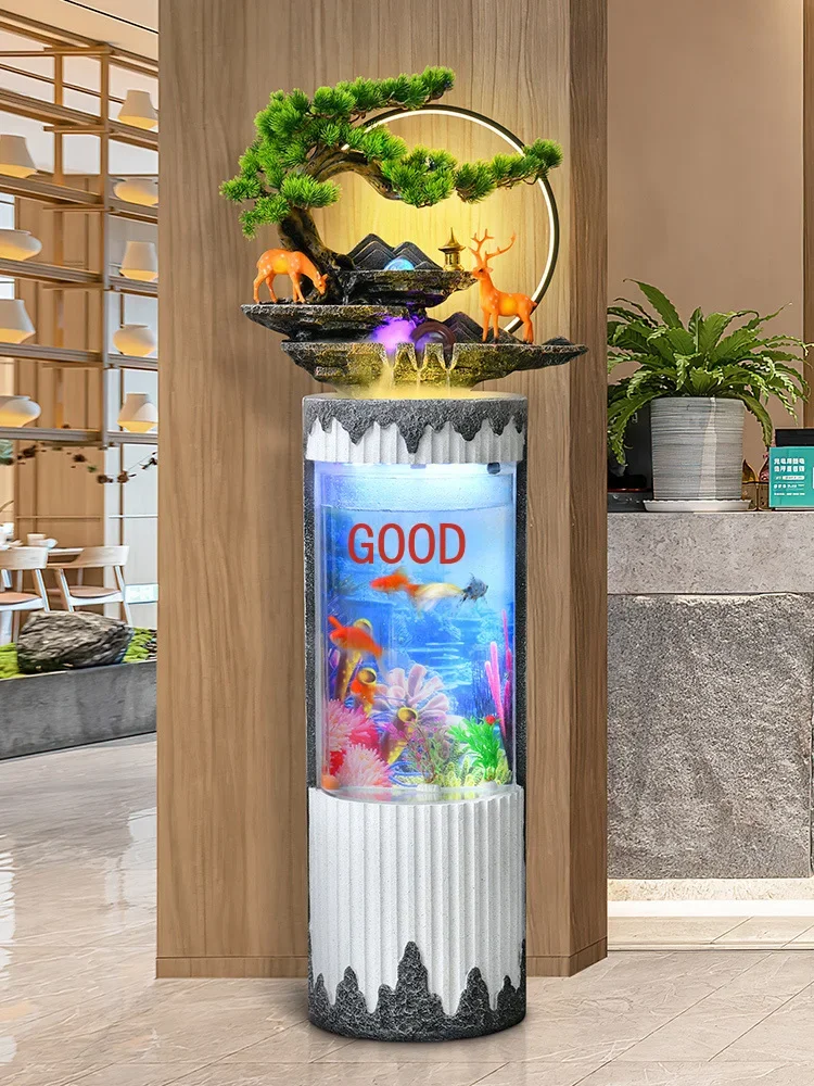 

Fish Tank Living Room Small New Ecological Acrylic Glass Fish Tank