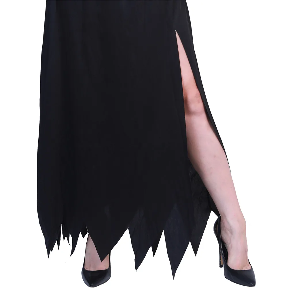 Robe Cosplay de sorcière pour femmes, tenue fantaisie pour adultes, déguisement d'halloween gothique, Costume de carnaval, de pâques