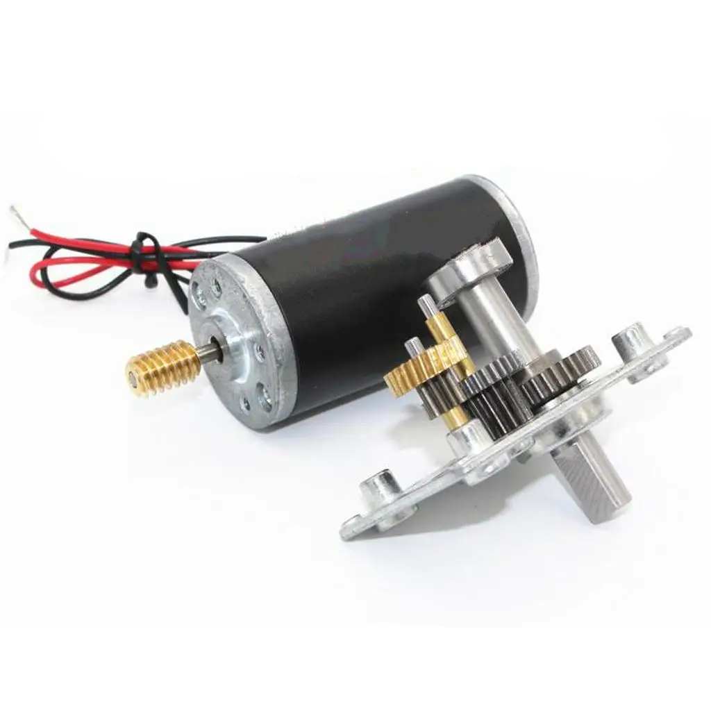 Worm Gear Motor with Speed Control Aluminum Mini Geared Motor High Torque Vertical Shaft for Automation Equipment